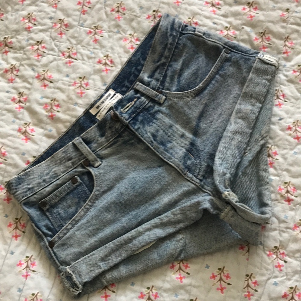 One Teaspoon Bandits Denim Shorts